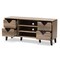Baxton Studio Beacon Modern Light Brown Wood 55-Inch TV Stand 137-7561 - alternate 6